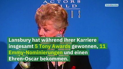 Angela Lansbury , Star aus  "Mord ist ihr Hobby", verstorben
