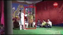 VIDEO: भगवान शिव का किरदार निभाते हुए मौत, आरती के समय गिरे और वहीं निकल गए प्राण