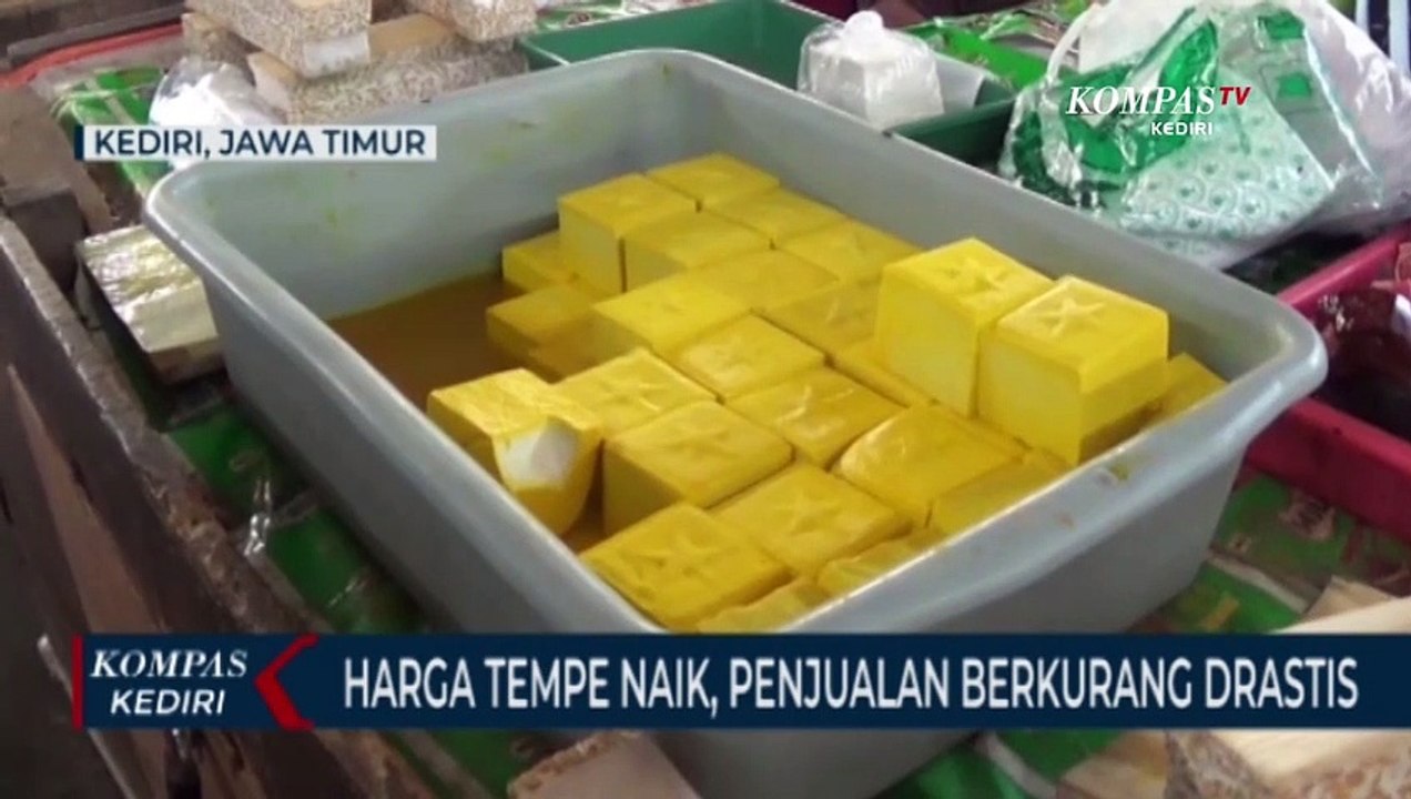 Imbas Kedelai Mahal, Harga Tempe Mulai Merangkak Naik