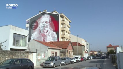 MURAL CAPICUA REVELADO EM MATOSINHOS