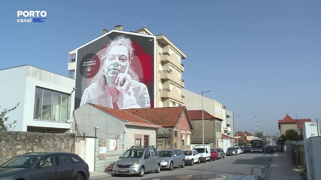 MURAL CAPICUA REVELADO EM MATOSINHOS