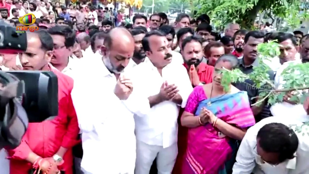 Bandi Sanjay Shocking Reaction On KCR BRS Party _ BJP Vs BRS _ Telangana Politics _ Mango News