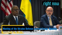 Live - Statement by Lloyd Austin at the meeting of the Ukraine Defense Contact Group.