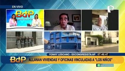 Lescano niega vínculo con 'Los Niños' y le pide a García Belaúnde "informarse mejor" antes de opinar