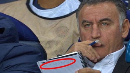 Canlı yayında yakalandı! PSG'nin hocasının Mbappe ile ilgili yazdığı not herkesi çok şaşırttı