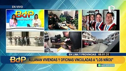 PJ ordena detención preliminar contra dueño de la casa en Sarratea y otros exasesores