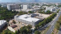 Mersin yerel haberleri... Akdeniz Üniversitesi Katlı Otopark Projesi hızla ilerliyor