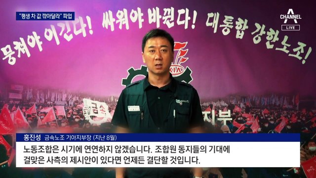 퇴직자 ‘종신 차테크’ 위해 민노총 기아지부 파업