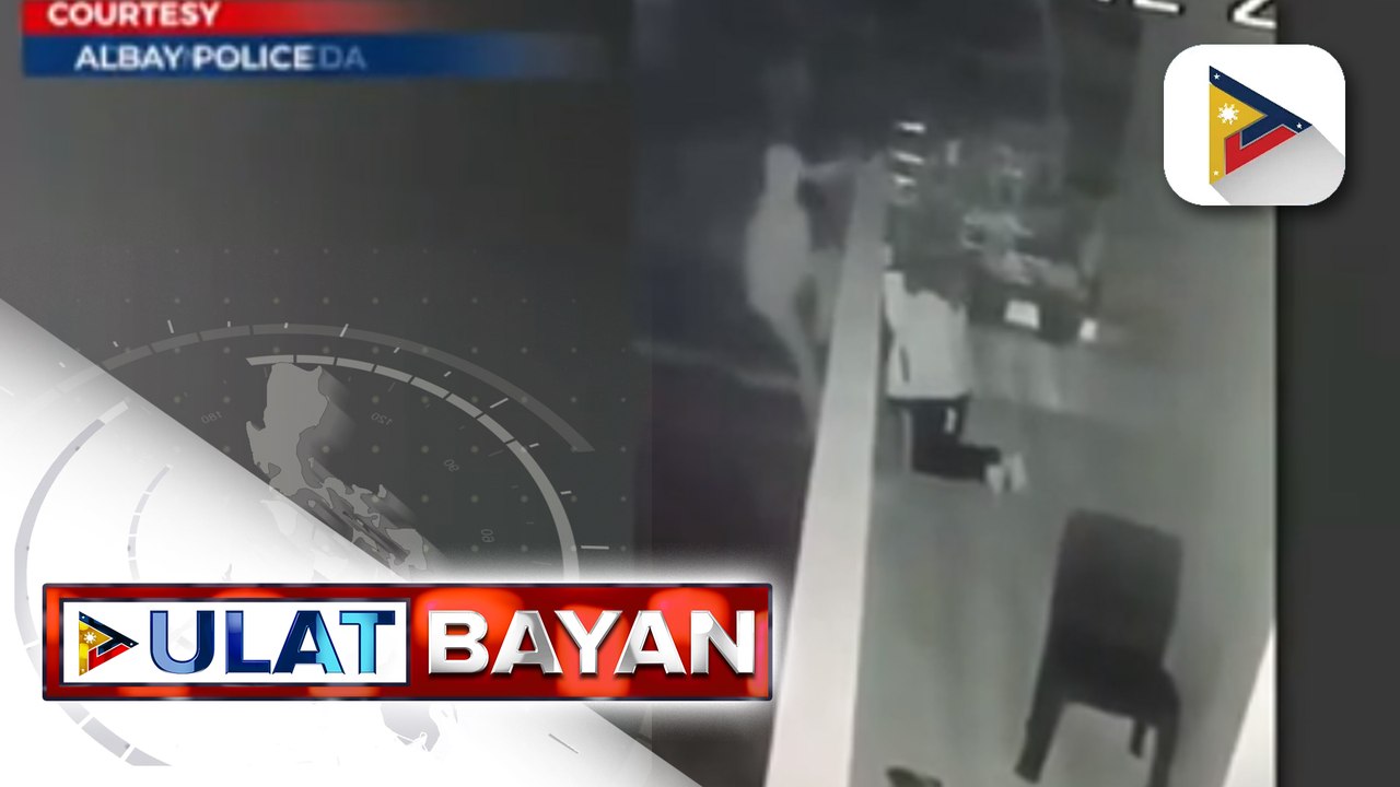 Pag-akyat-bahay ng dalawang suspek at pagpatay sa isang pricipal sa Polangui, Albay, sapul sa CCTV
