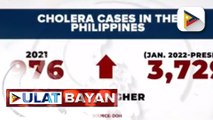 Cholera cases sa bansa, tumaas ng halos 300% ngayong taon
