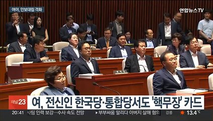 여, 대북 전술핵 재배치 '군불'…야 "위험한 발상" 비판