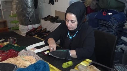 Van kültür sanat haberi: Van'ın yöresel ayakkabısı kadın eliyle gelecek nesillere aktarılıyor