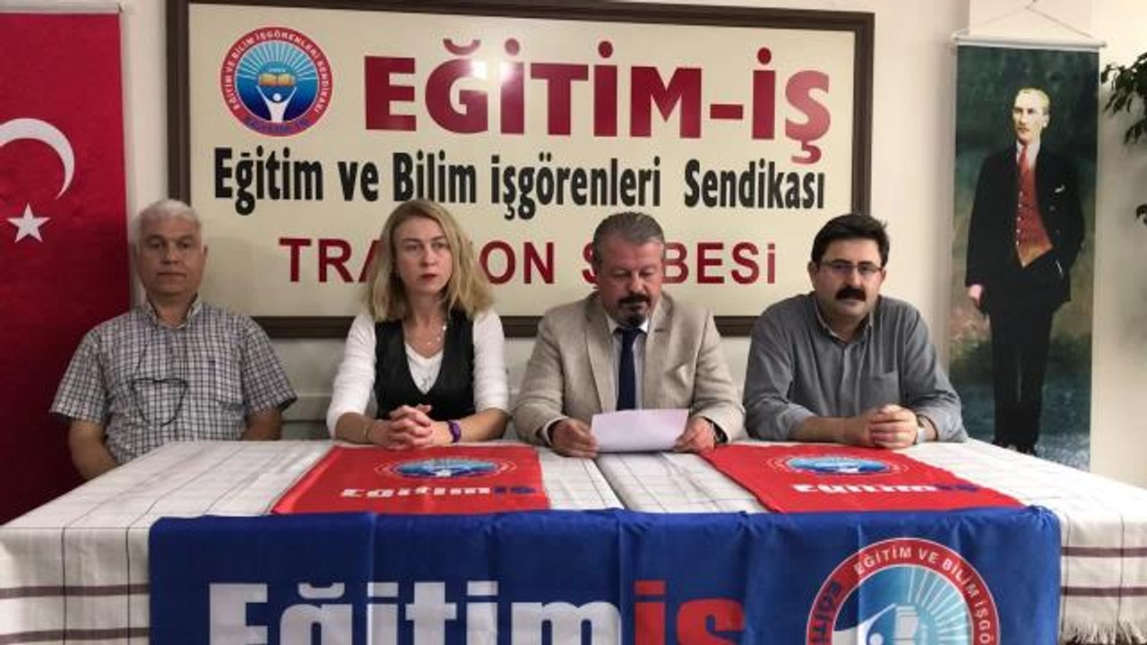 Trabzon haberleri: Eğitim-İş Trabzon Şubesi Başkanı Tamer Özlü'den AKP'nin Ankara'da Düzenlediği 'Gençlik Şöleni'ne Tepki: "Yol Boyunca İlahiler ve Kurtlar Vadisi...