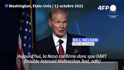 Un vaisseau de la Nasa réussit à dévier un astéroïde de sa trajectoire