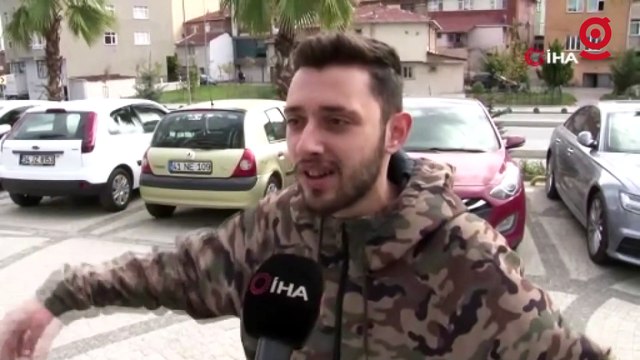 Bebek Sahili'ndeki akıl almaz kaza kameraya yansıdı: Motosikletli gençler denize uçtu