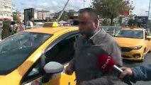İstanbul’da yolcu seçen taksici gazetecilere küfür etti!