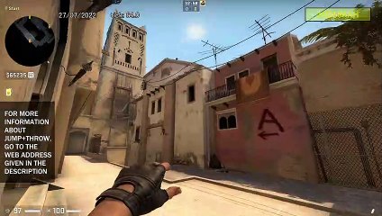 How to Smoke A Site on Mirage, option 2 - CSGO