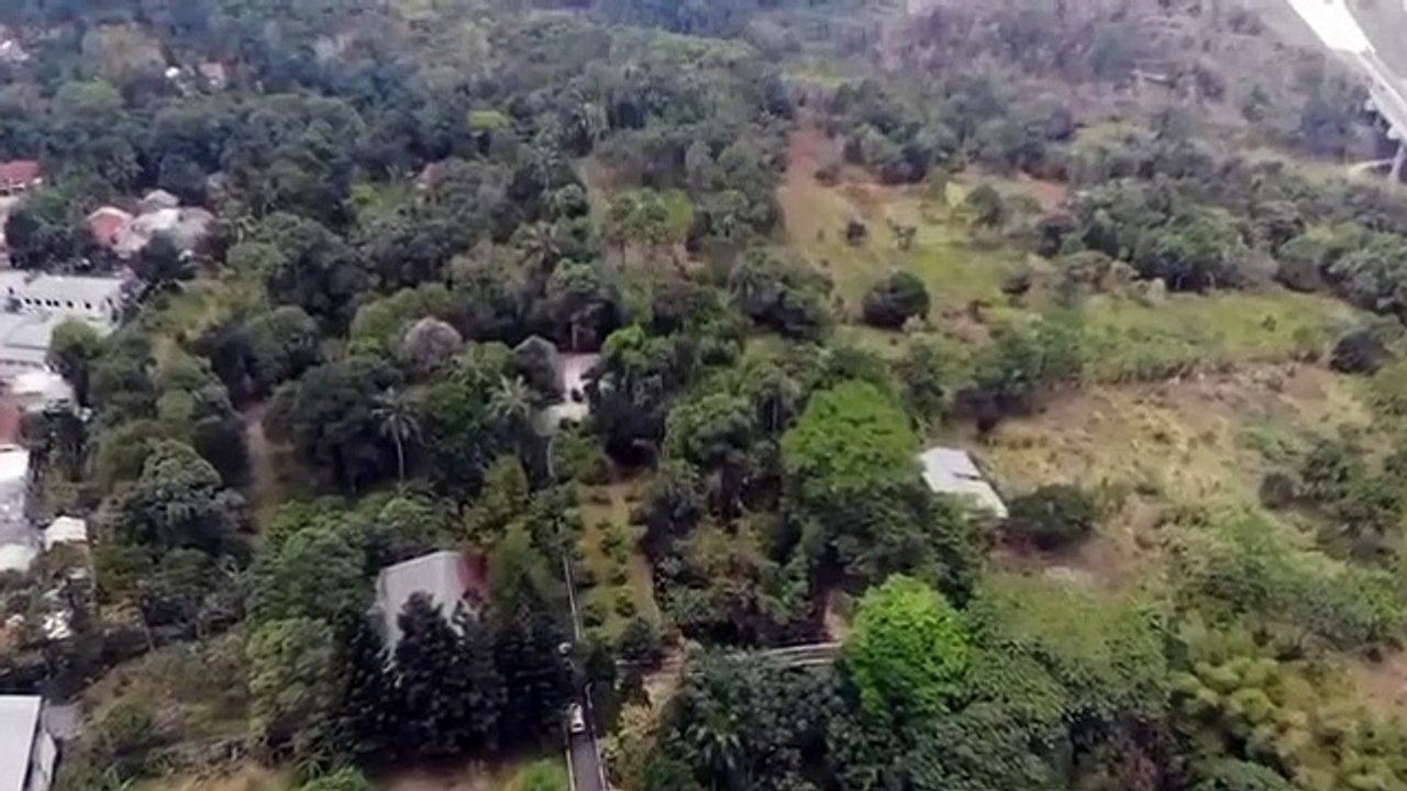 Seeing the view from above in the area of ​​West Java