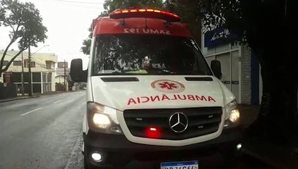 Idoso de 90 anos passa mal e é socorrido pelo Samu no Centro