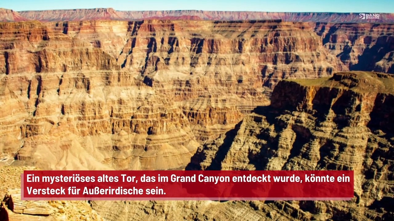Grand Canyon: Eine mysteriöse Tür könnte ein Versteck für Außerirdische sein