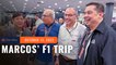 Bersamin: Marcos’ Singapore F1 trip ‘partly official, partly personal’