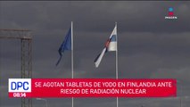 Tabletas de yodo se agotan en Finlandia ante riesgo de radiación nuclear