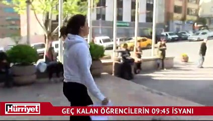 ALES'e geç kalan öğrencilerin 09.45 isyanı