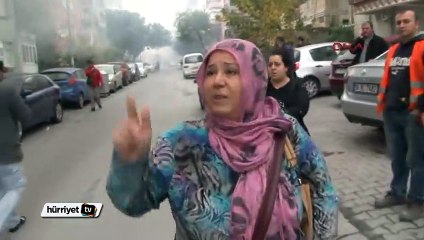 Maltepe sabah alevlerle uyandı