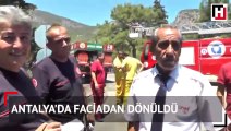 Antalya'da faciadan dönüldü