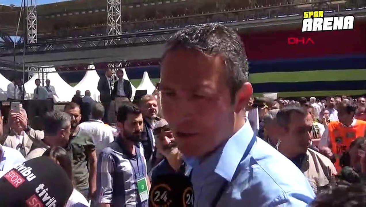 Ali Koç, kendisine yöneltilen "Aziz Yıldırım'a kızgın mısınız?" sorusunu cevapladı