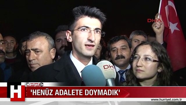 TEĞMEN MEHMET ALİ ÇELEBİ 'HENÜZ ADALETE DOYMADIK'