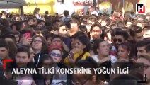 Aleyna Tilki konserine yoğun ilgi