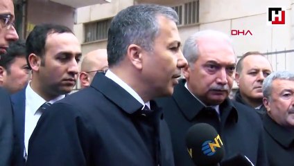 Vali Yerlikaya, olay yerinde açıklama yaptı