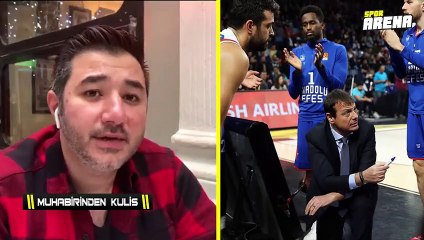 Ergin Ataman'dan kasıtlı teknik faul gördüğü iddiasına sert tepki