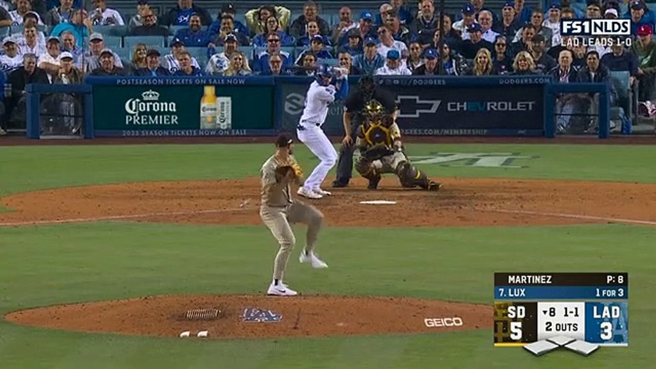 Goose_invades_field_during_NLDS_game_between_Dodgers_vs_Padres!!!