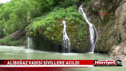 YILLAR SONRA ALİBOĞAZI VADİSİ'NE SİVİLLER İLK KEZ GİRDİ