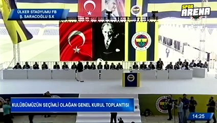 Aziz Yıldırım: Sayın Ali Şen rahat olsun buradayım