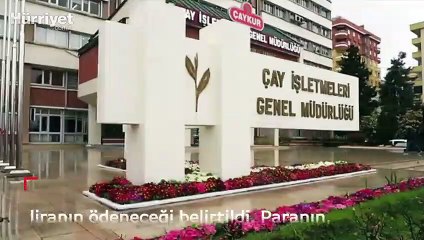 Son dakika... Yaş çay bedelleri yarın ödenecek