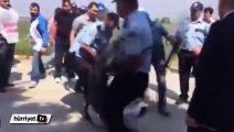 Bursa'da eylem yapan işçiler gözaltına alındı