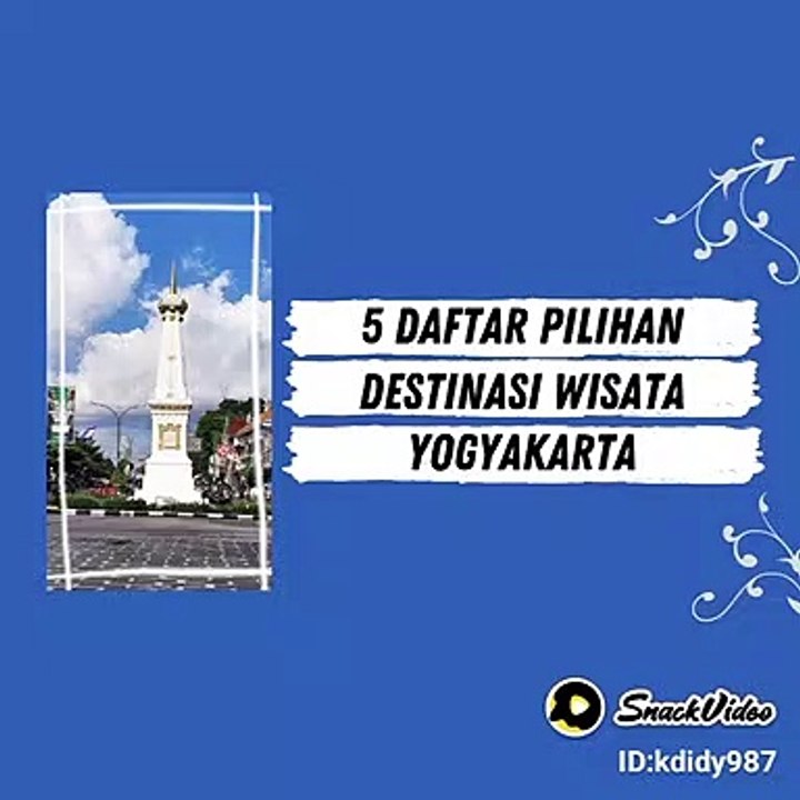 5 DAFTAR DESTINASI WISATA JOGJA