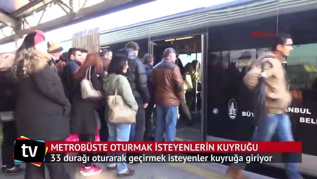 Avcılar metrobüs durağında alışılmışın dışında uygulama