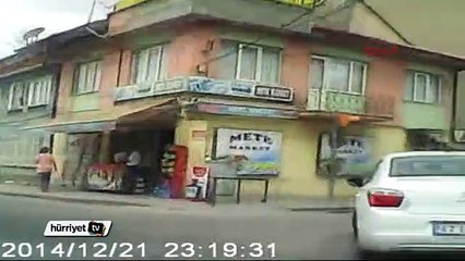 Polisten kaçan alkollü sürücü kaza yapınca yakalandı