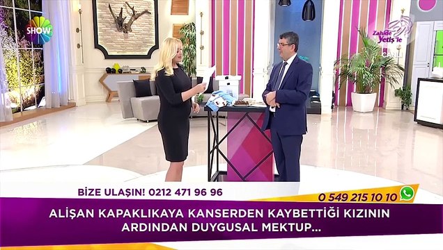 Alişan Kapaklıkaya, bu kez kanserden kaybettiği kızına yazdığı mektupla ağlattı