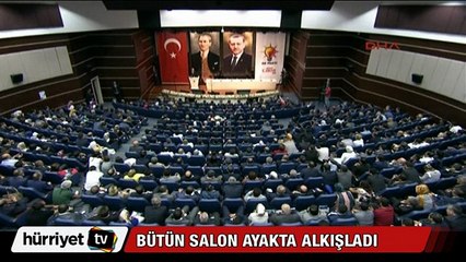 Tüm salon ayakta alkışladı