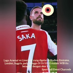 Cuplikan Pertandingan Premier League Arsenal Vs Liverpool (3-2) 2022