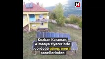 Köyüne güneş enerjisi santrali kuran 