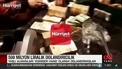 'Alo ben komiser Hans'... Almanları böyle dolandırdılar!