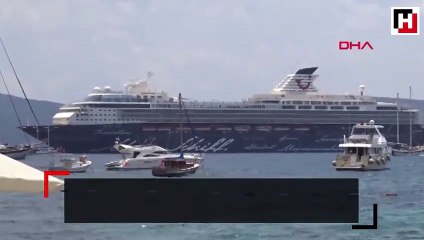 Mein Schiff 2' Bodrum'a 2 bin Alman turist getirdi