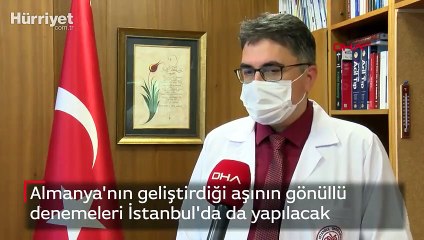 Almanya'nın geliştirdiği aşının gönüllü denemeleri İstanbul'da da yapılacak