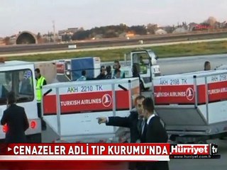ALMANYA'DAKİ YANGINDA ÖLEN 8 TÜRK'ÜN CENAZESİ İSTANBUL'DA
